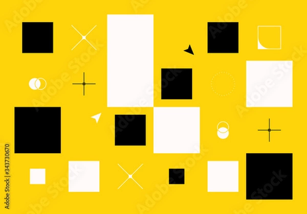 Fototapeta Techno Abstract Vector Pattern Design