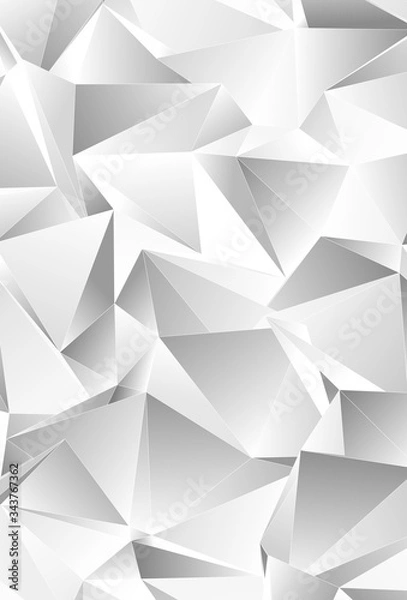 Obraz Abstract Low-Poly background. triangulated texture. Design 3d. Polygonal geometrical pattern. Triangular modern style
