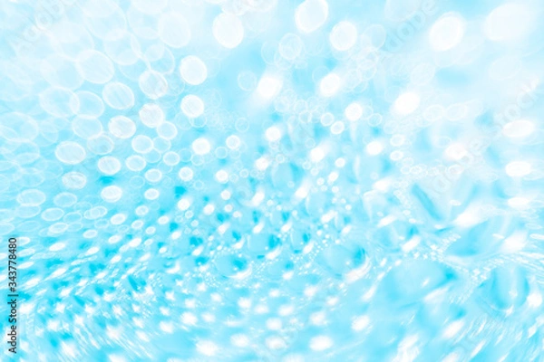 Obraz Beautiful Blue Bokeh Background