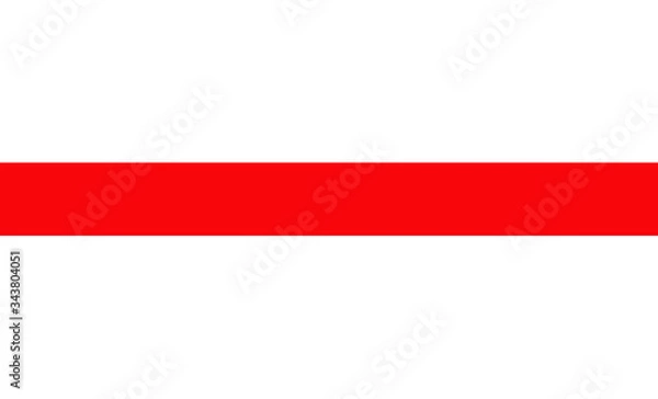 Obraz thin red line flag