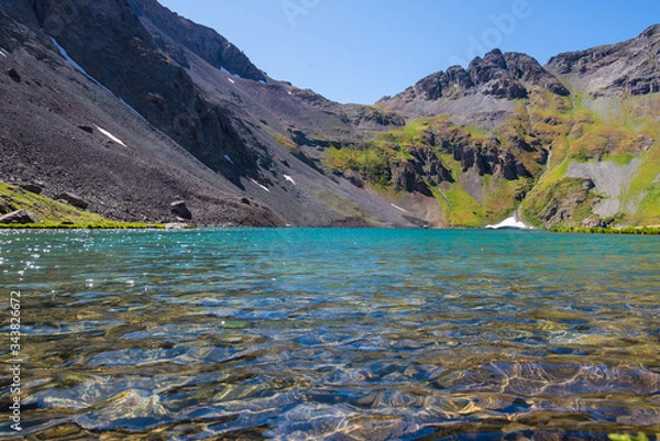 Fototapeta Clear Lake, San Juan National Forest