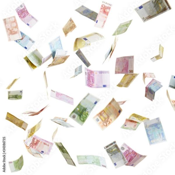 Obraz Latające banknoty