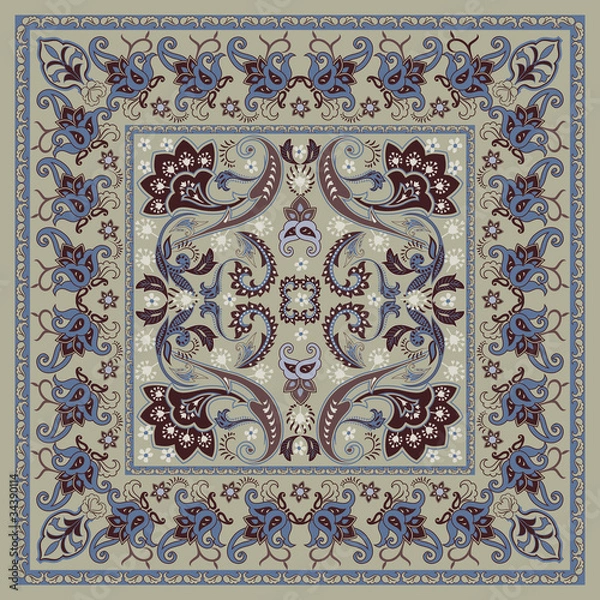 Obraz Classical Bandana Pattern Design