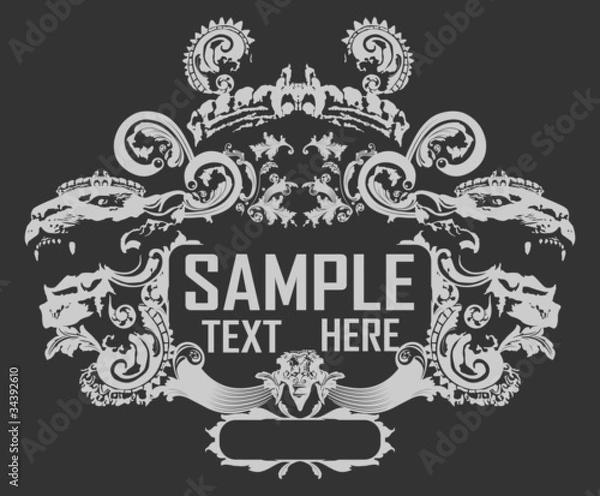 Obraz Tribal vector illustration