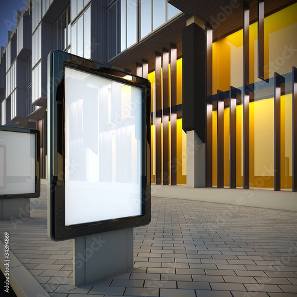 Obraz Citylight in the downtown.