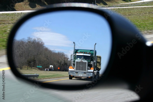 Obraz rear view mirror