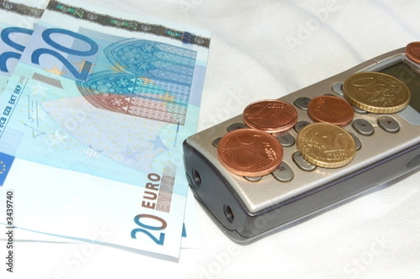 Fototapeta die Telefonabrechnung