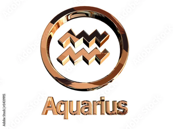 Obraz aquarius sign