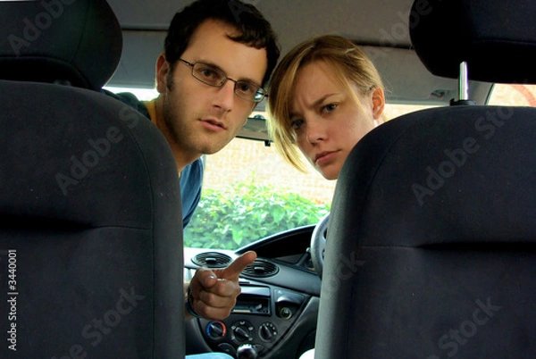 Obraz rodzice na pokładzie