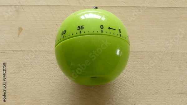 Fototapeta Green Apple Kitchen Timer