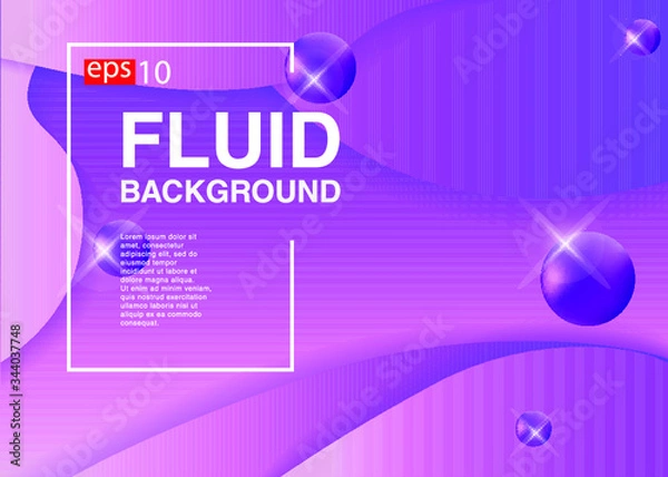 Fototapeta Wavy geometric background