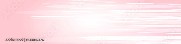 Fototapeta 桜　春　背景素材　ピンク　舞う　花吹雪　玉ボケ　バナー　ヘッダー　広告　パンフレット	