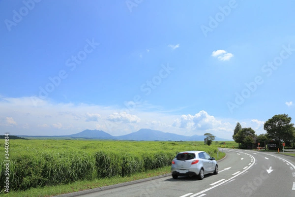 Obraz やまなみハイウェイ