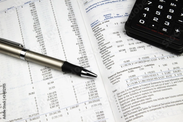 Fototapeta Analyzing Your Retirement