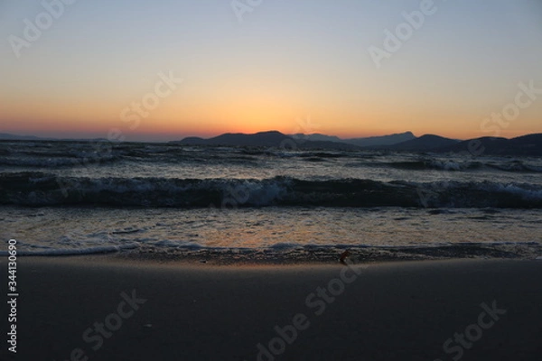 Obraz sunset at the beach