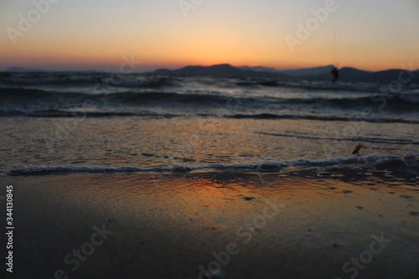 Obraz sunset on the beach