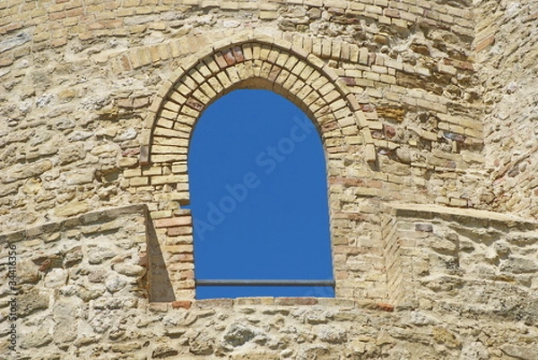 Fototapeta finestra sul cielo