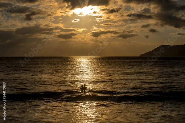 Obraz sunset on the sea