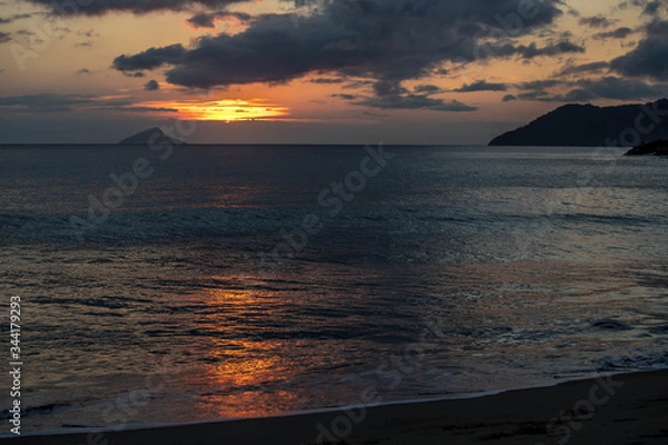 Obraz sunset over the sea