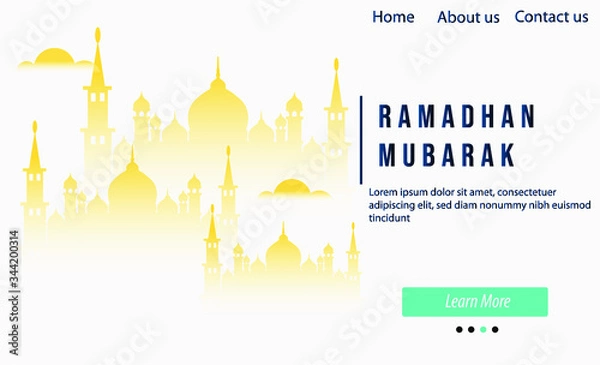 Obraz template special great design for ramadan