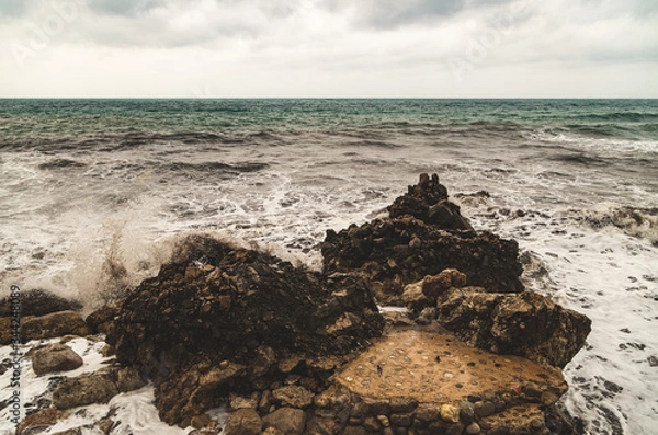 Fototapeta Beach and Rocks