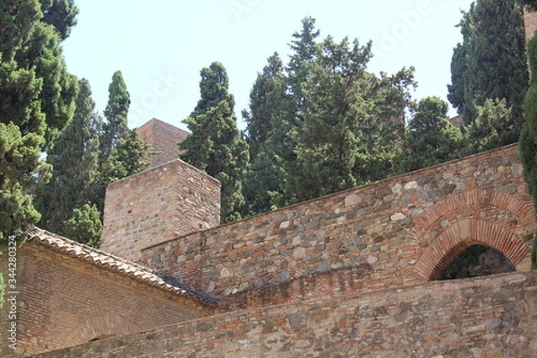 Fototapeta Malaga, Spanien