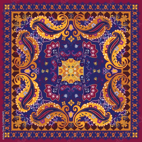 Obraz Colorful Bandana Design
