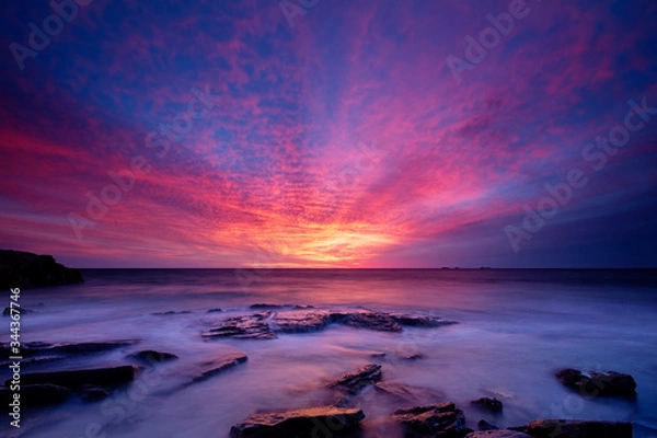Obraz Sunset at Burn's Beach, Western Australia
