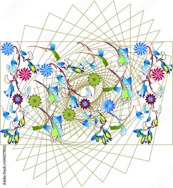 Obraz Textile design