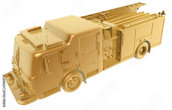 Fototapeta fire engine