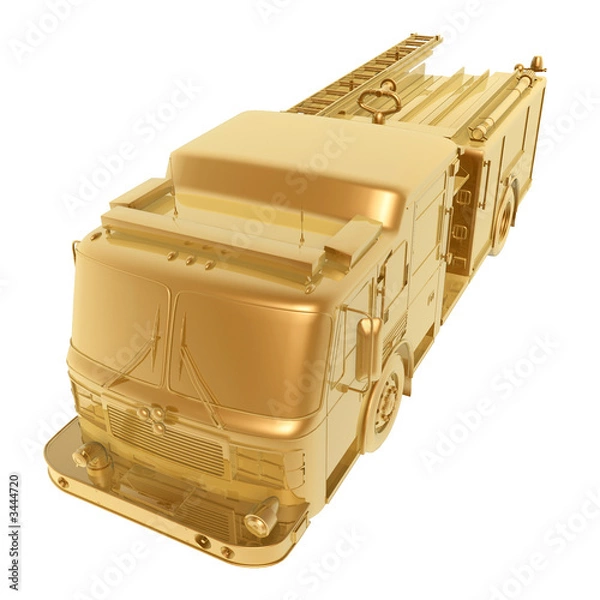 Fototapeta fire engine