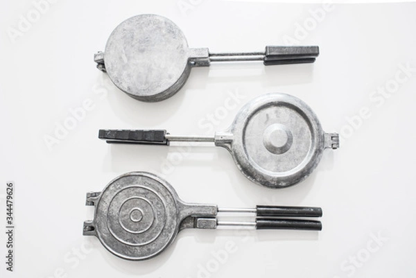 Obraz retro waffle iron