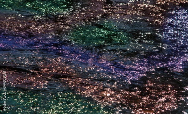 Fototapeta metallic water