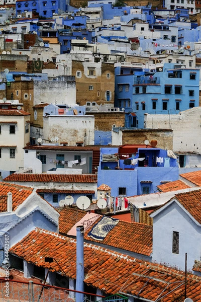 Obraz chefchaouen marocco