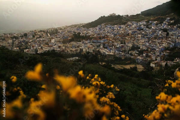 Obraz chefchaouen marocco