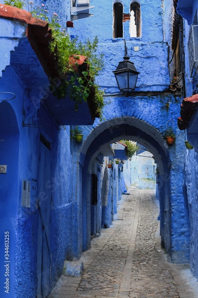 Obraz chefchaouen marocco