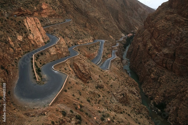 Obraz gorges du dades
