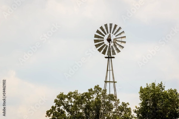 Obraz amish windmill