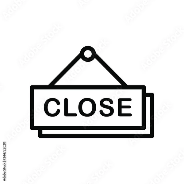 Obraz Close tag icon