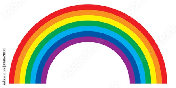Obraz 7 kolorów tęczy