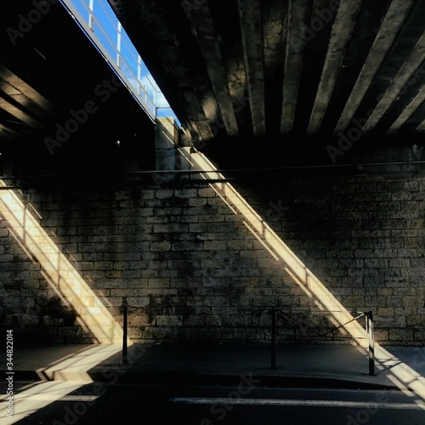 Fototapeta Lumière sous le pont