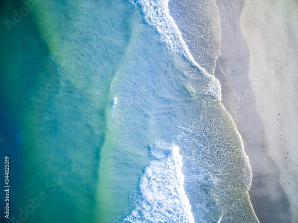 Obraz Clean Ocean Surf Beach Background