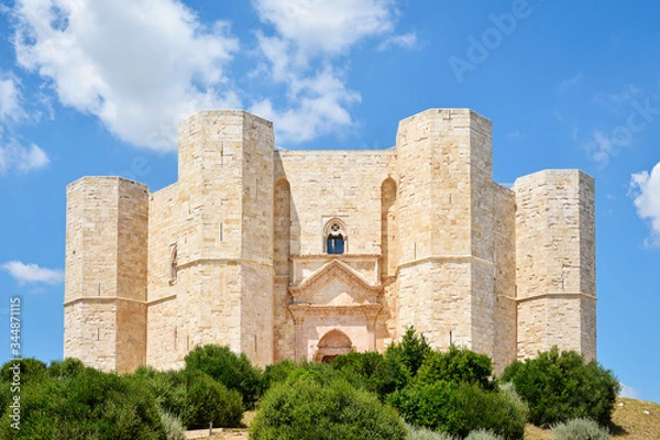 Obraz Panoramic view of Castel del Monte, Puglia. Italy.