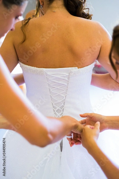 Obraz Mariée de dos