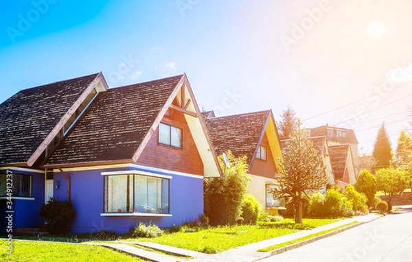 Obraz Neighborhood in Valdivia