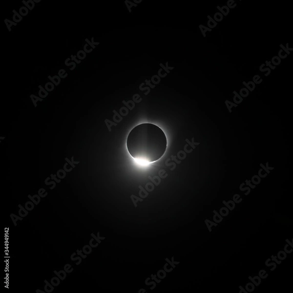Fototapeta solar eclipse