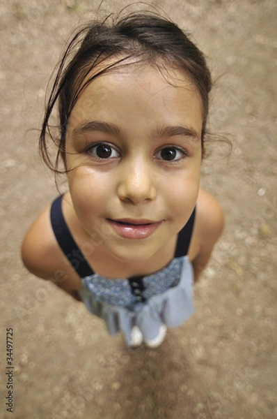 Obraz Cheerful Child (Perspective)