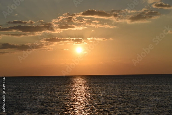 Fototapeta atardecer