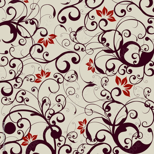 Fototapeta floral background