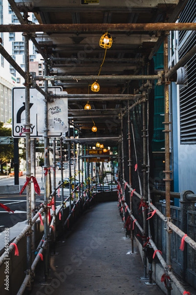 Obraz Downtown Miami Construction